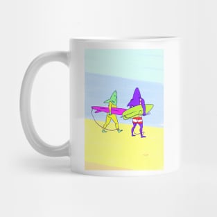 STANDING ON FRY SALT Mug